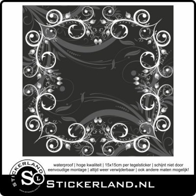 Tegelstickers Fullcolor 138 (set van 5 stuks)