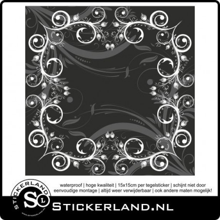 Tegelstickers Fullcolor 138 (set van 5 stuks)