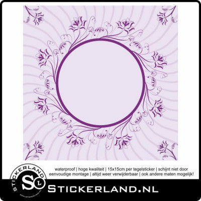 Tegelstickers Fullcolor 139 (set van 5 stuks)