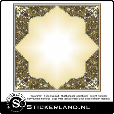 Tegelstickers Fullcolor 143 (set van 5 stuks)