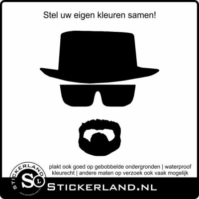 Breaking Bad Heisenberg sticker