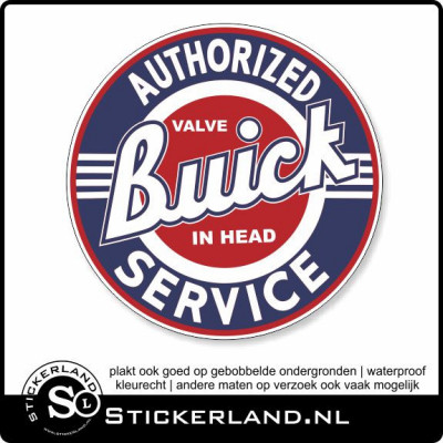 Buick Oldskool retrosticker