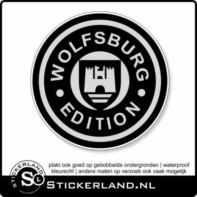 Wolfsburg Edition Oldskool retrosticker