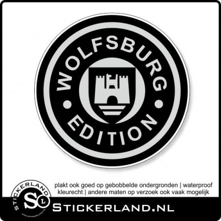 Wolfsburg Edition Oldskool retrosticker