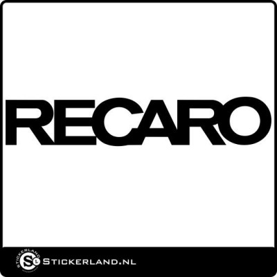 Recaro logo sticker