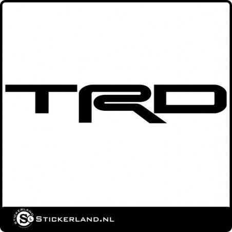 TRD logo sticker