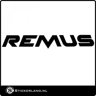 Remus logo sticker