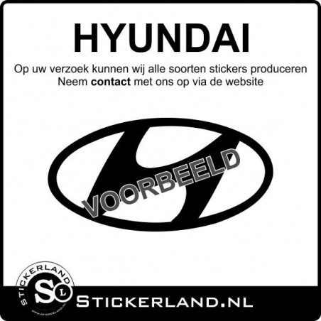 Hyundai stickers laten maken? Lees verder...