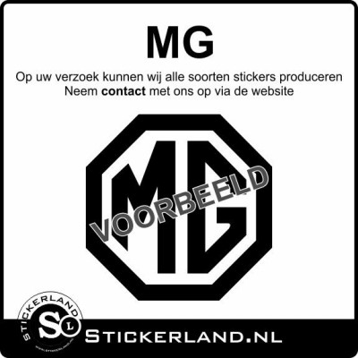 MG stickers laten maken? Lees verder...