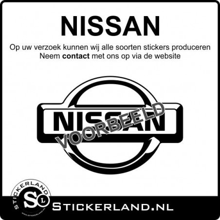 Nissan stickers laten maken? Lees verder...