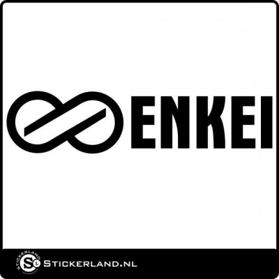 Enkei logo sticker