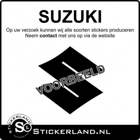 Suzuki stickers laten maken? Lees verder...