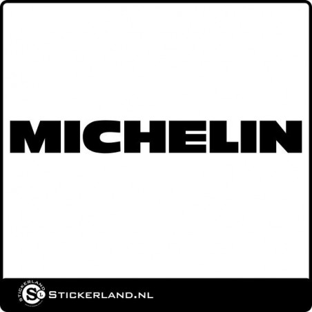 Michelin logo sticker