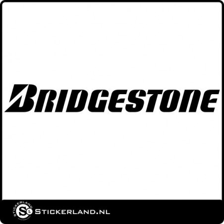 Bridgestone logo sticker