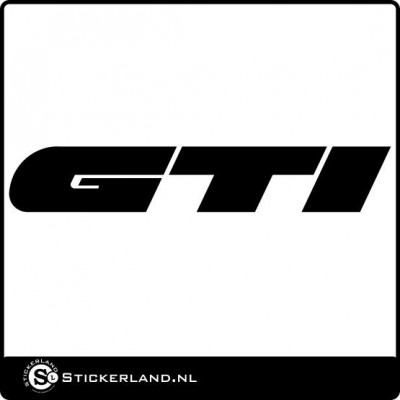 GTI logo sticker