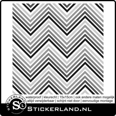 Tegelstickers Fullcolor 155 (set van 5 stuks)