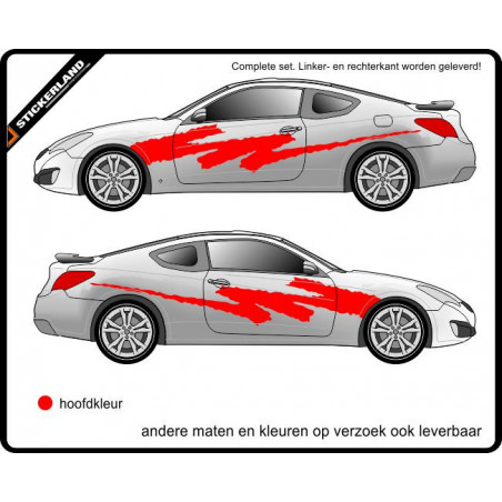 Complete stripingkit B706 (vanaf 150cm)