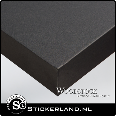 Matte Coal Grey Woodstock Wrapfolie WSM-9