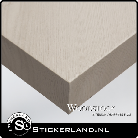 Houtmotief Creme hout Woodstock Wrapfolie WSB-50