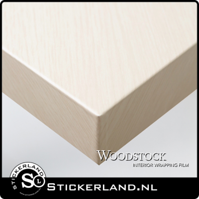 Houtmotief Creme Eiken Woodstock Wrapfolie WSNE-63