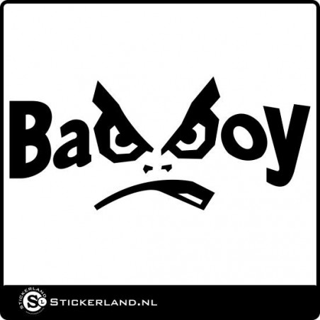 Bad Boy sticker