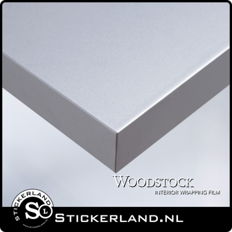 Metallic Matte Aluminium Woodstock Wrapfolie WSQ-1