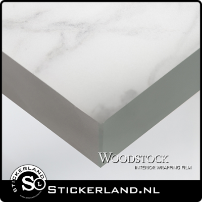 Marmer Matte White Marble Woodstock Wrapfolie WSNE-31