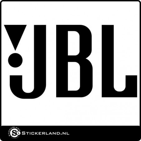 JBL logo sticker