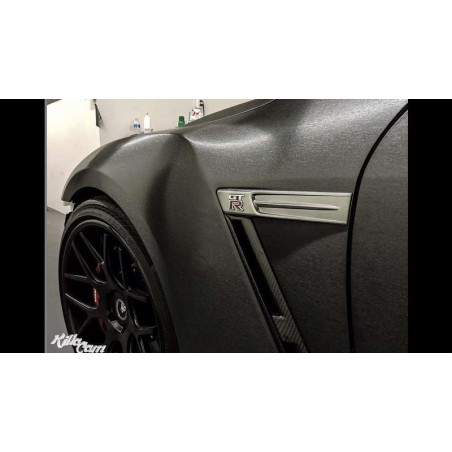 3M Carwrap folie BR212 Brushed Black Metallic