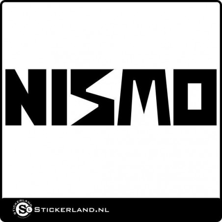 Nismo logo sticker 01