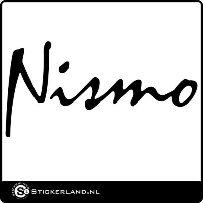 Nismo logo sticker 02