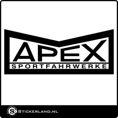 Apex Suspension logo sticker