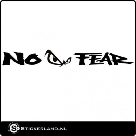 No Fear II Raamstreamer (ca.100x12cm)