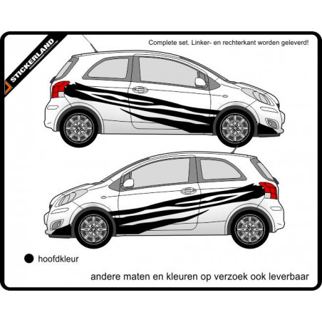 Complete stripingkit B816 (vanaf 150cm)