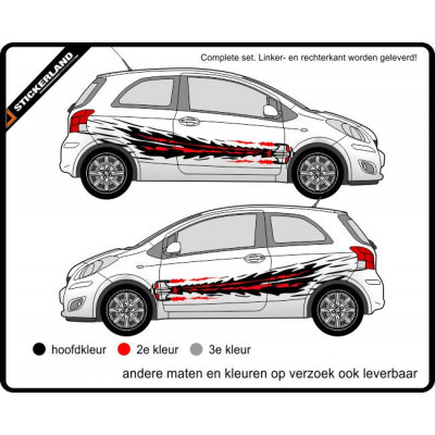 Complete stripingkit B818 (vanaf 150cm)