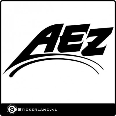 AEZ logo sticker