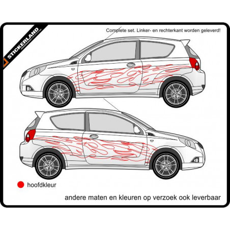 Complete stripingkit B858 (vanaf 150cm)