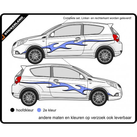 Complete stripingkit B861 (vanaf 150cm)