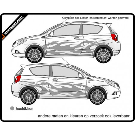 Complete stripingkit B863 (vanaf 150cm)