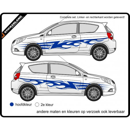 Complete stripingkit B872 (vanaf 150cm)