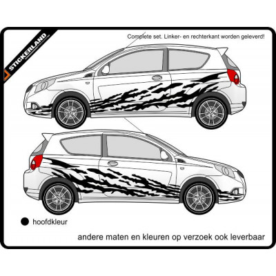 Complete stripingkit B877 (vanaf 150cm)