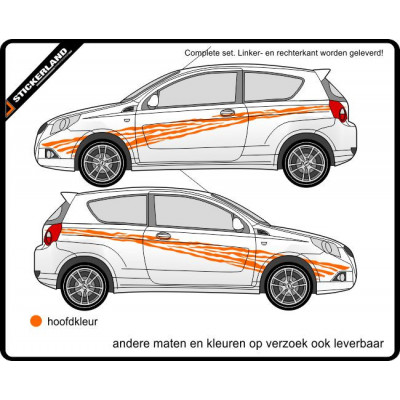 Complete stripingkit B882 (vanaf 150cm)