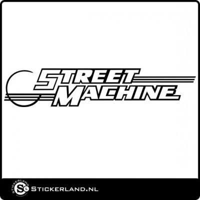 Street Machine sticker