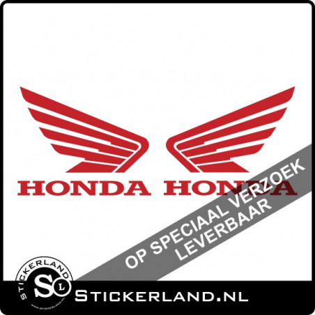 Honda Motor en Scooter tank stickerset