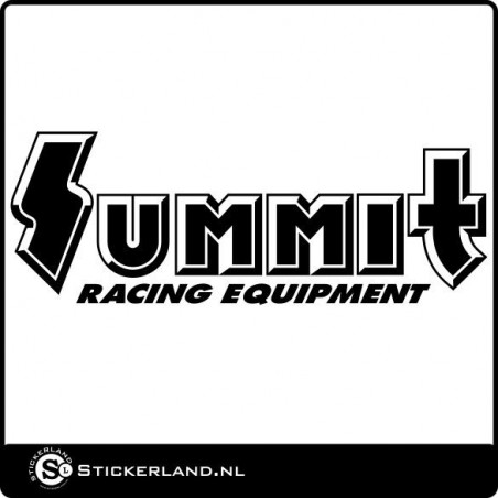 Summit Racing logo sticker