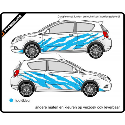 Complete stripingkit B902 (vanaf 150cm)