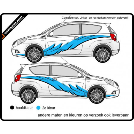 Complete stripingkit B914 (vanaf 150cm)