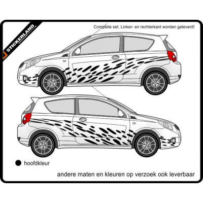 Complete stripingkit B918 (vanaf 150cm)