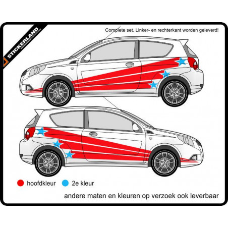 Complete stripingkit B919 (vanaf 150cm)