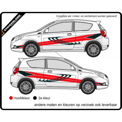 Complete stripingkit B920 (vanaf 150cm)